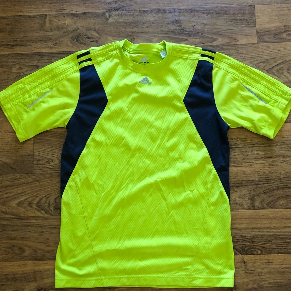 Adidas Mens Short Sleeve Active Wear Shirt